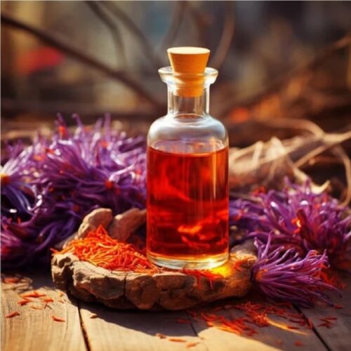 Saffron oil