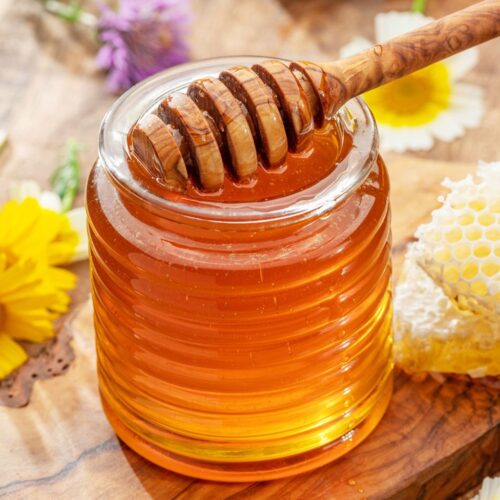 KESAR HONEY (500 GMS), Organic Saffron Honey, Unprocessed & Unheated.