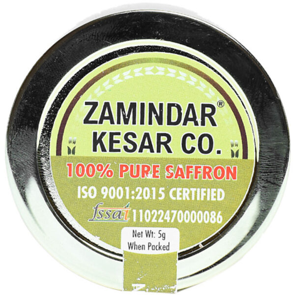 Kashmiri Saffron: 5g Zamindar Brand Orginal Kashmiri Mongra Saffron - Image 3