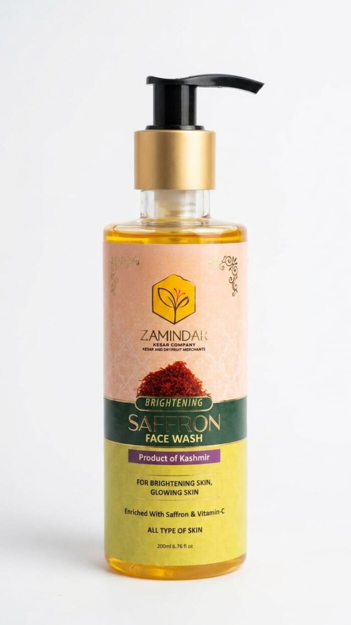 Zamindar FACEWASH Foxtale Super Glow Detan Face Wash with Vitamin C & Saffron... Tan Removal, Brightens & Reduces Pigmentation.