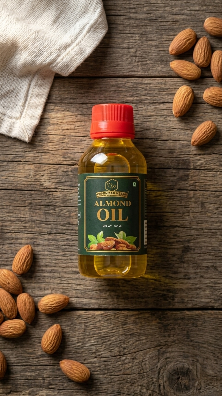 BADAM OIL (100ml) Cold Pressed Rogan Badam oil - Image 5